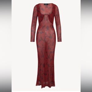Realisation par the Inka dress in calla lily print BNWT XXS